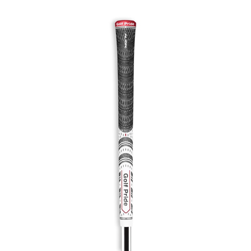 Golf Pride MCC ALIGN Golf Club Grip - All-Weather Hybrid Grip with Raised Ridge Technology for Men & Women - Brushed Cotton Cord & Pebbled Texture - Standard - Image 1